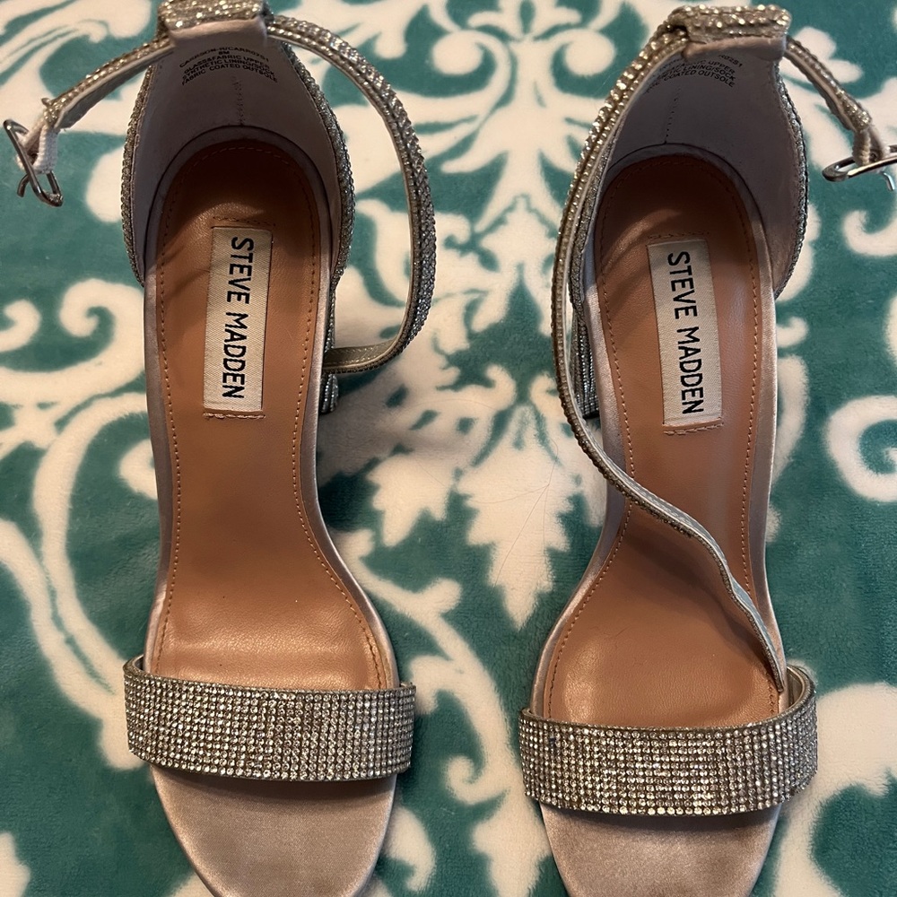 Steve Madden Silver Women's Sandals